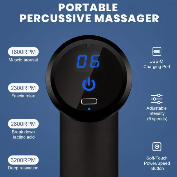 Deep Tissue & Surface Massage Gun